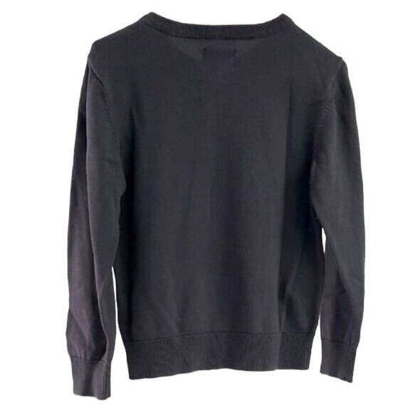 2/$15 Children's Place Pullover Sweater Gray Size 5 6 Small Argyle Long Sleeve - Picture 4 of 6